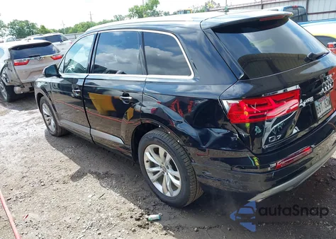 2017 Audi Q7 3.0T Premium from USA, damaged, VIN WA1LAAF78HD009855